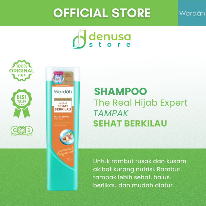 WARDAH Nutri Shine Shampoo 170 ml