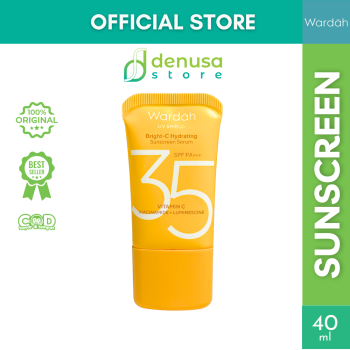 WARDAH UV Shield Bright-C Hydrating Sunscreen Serum SPF 35 PA+++ 40 ml