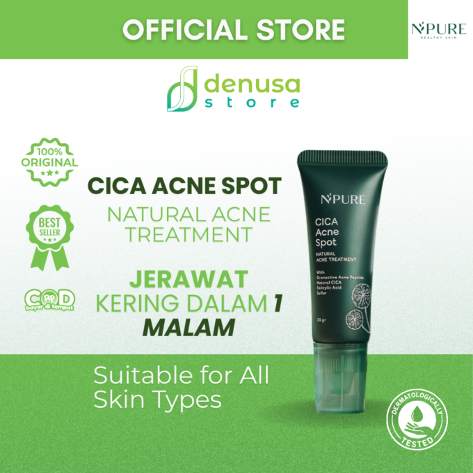 NPURE Cica Acne Spot Natural Acne Treatment 20gr