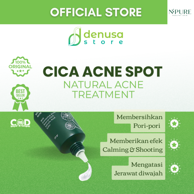 NPURE Cica Acne Spot Natural Acne Treatment 20gr