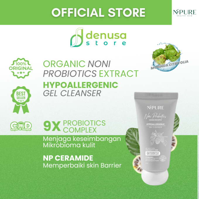 NPURE Noni Probiotics Cleanse Me Softly Hypoallergenic Gel Cleanser 50 ml