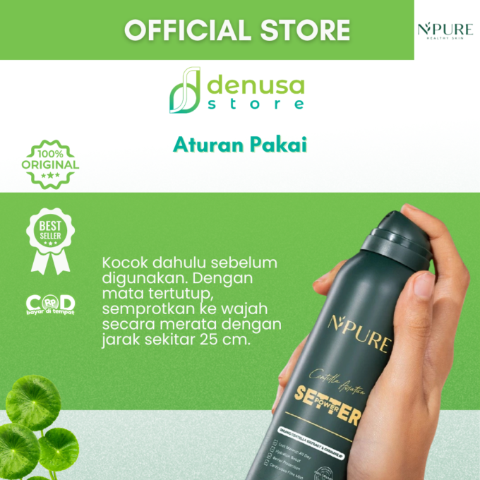 NPURE Centella Asiatica Power Setter 100 ml