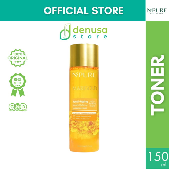 NPURE Marigold Anti Aging Youth Defense Hydrating Toner 150ml