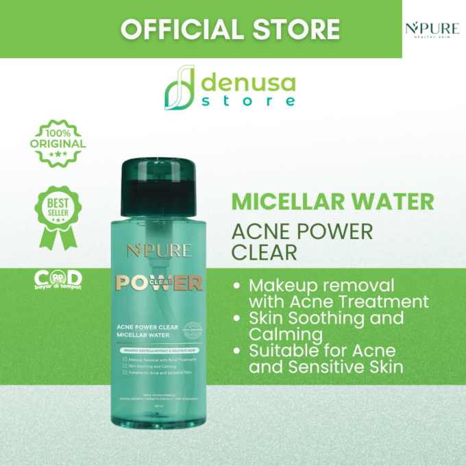 NPURE Acne Power Clear Micellar Water 300 ml