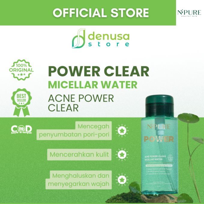 NPURE Acne Power Clear Micellar Water 300 ml
