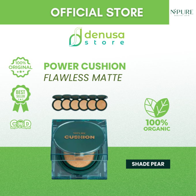 NPURE Flawless Matte Power Cushion Pear 13gr
