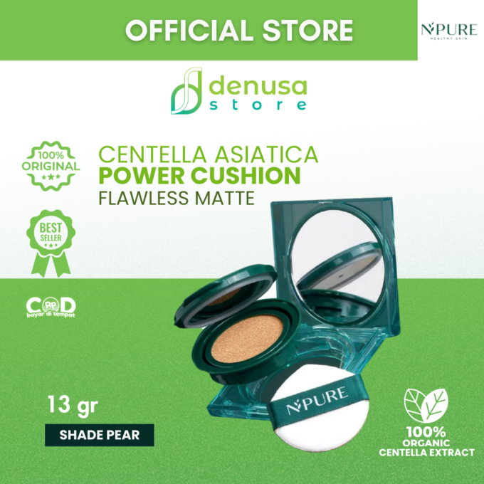 NPURE Flawless Matte Power Cushion Pear 13gr