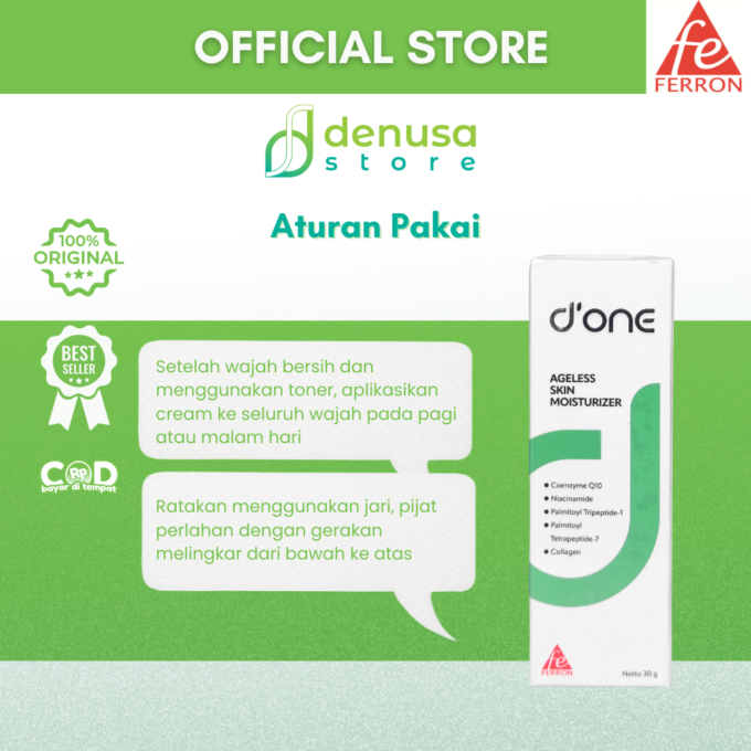 d ONE Ageless Skin Moisturizer 30 g