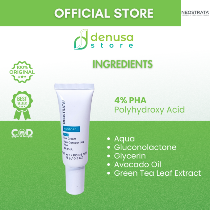 Neostrata Restore Eye Cream 4% PHA 15 g
