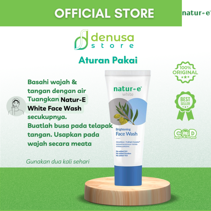 Natur-e White Brightening Face Wash 50ml