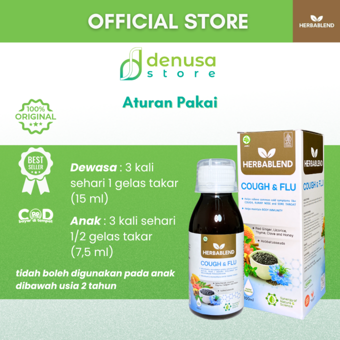 Herbablend Cough n Flu 100ml