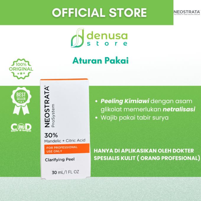 Neostrata ProSystem Clarifying Peel 30% Mandelic Citric Acid 30ml