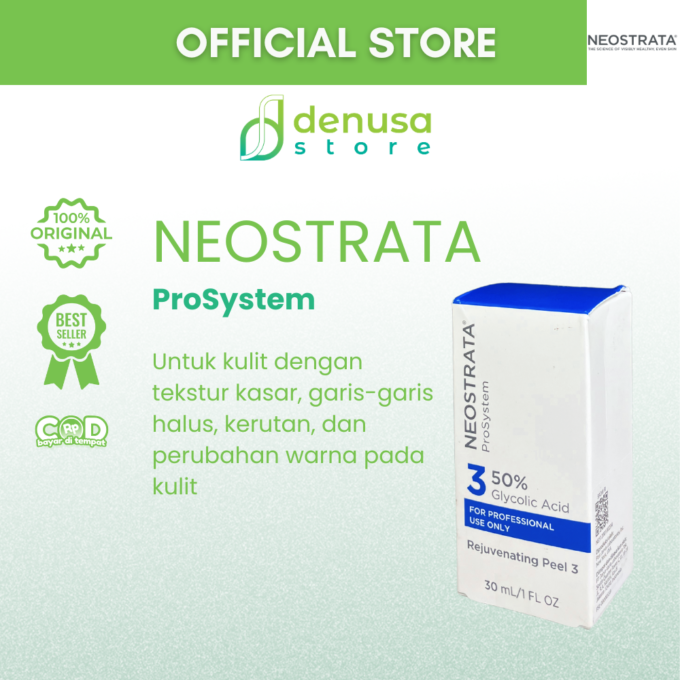 Neostrata ProSystem Rejuvenating Peel 3 50% Glycolic Acid 30ml