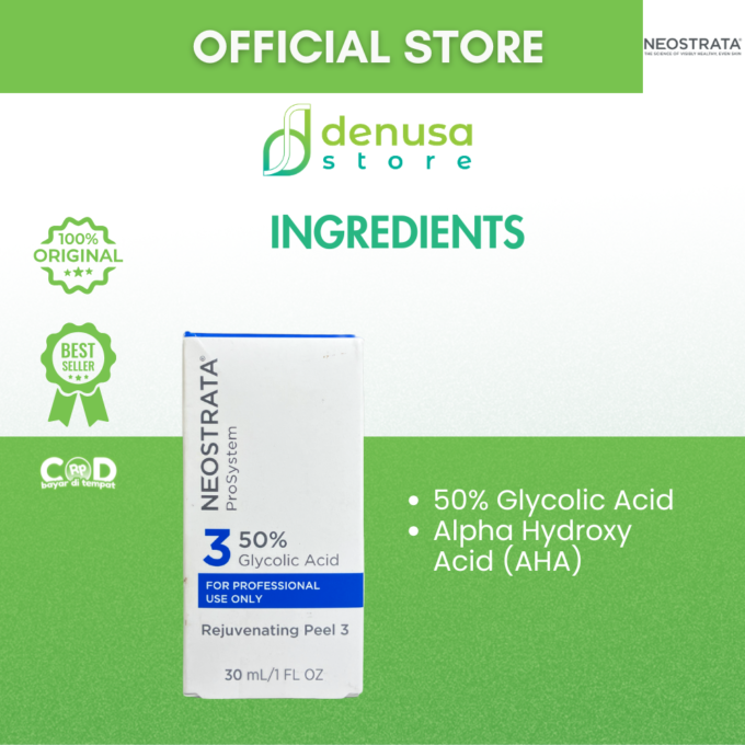 Neostrata ProSystem Rejuvenating Peel 3 50% Glycolic Acid 30ml