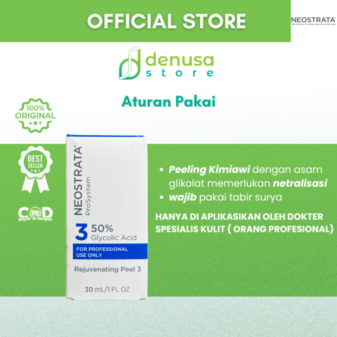 Neostrata ProSystem Rejuvenating Peel 3 50% Glycolic Acid 30ml