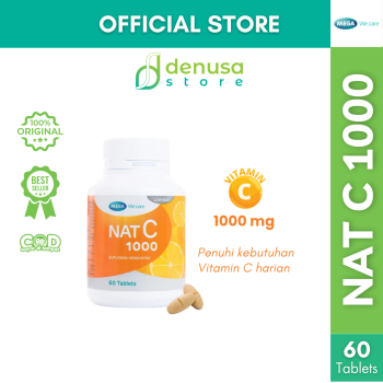 MEGA We Care Nat C 1000 Suplemen Kesehatan 60 Tablet