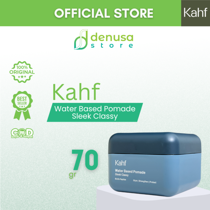 KAHF Water Based Pomade Sleek Classy 70 g