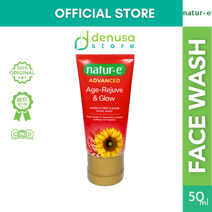Natur-e Advanced Age Rejuve n Glow Intensive Deep Cleanse Facial Wash 50 ml