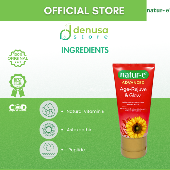 Natur-e Advanced Age Rejuve n Glow Intensive Deep Cleanse Facial Wash 50 ml