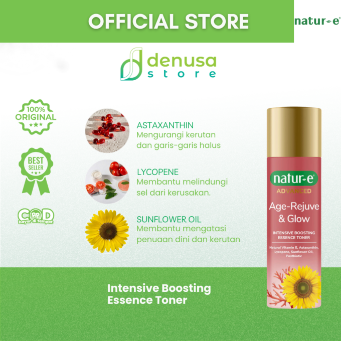 Natur-e Advanced Age Rejuve n Glow Intensive Boosting Essence Toner 100 ml