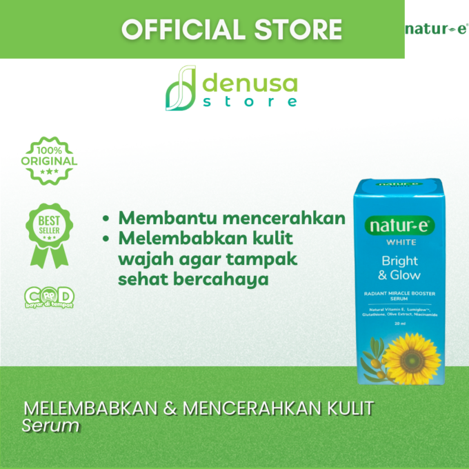 Natur-e White Bright n Glow Radiant Miracle Booster Serum 20 ml