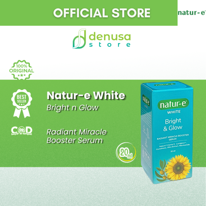 Natur-e White Bright n Glow Radiant Miracle Booster Serum 20 ml