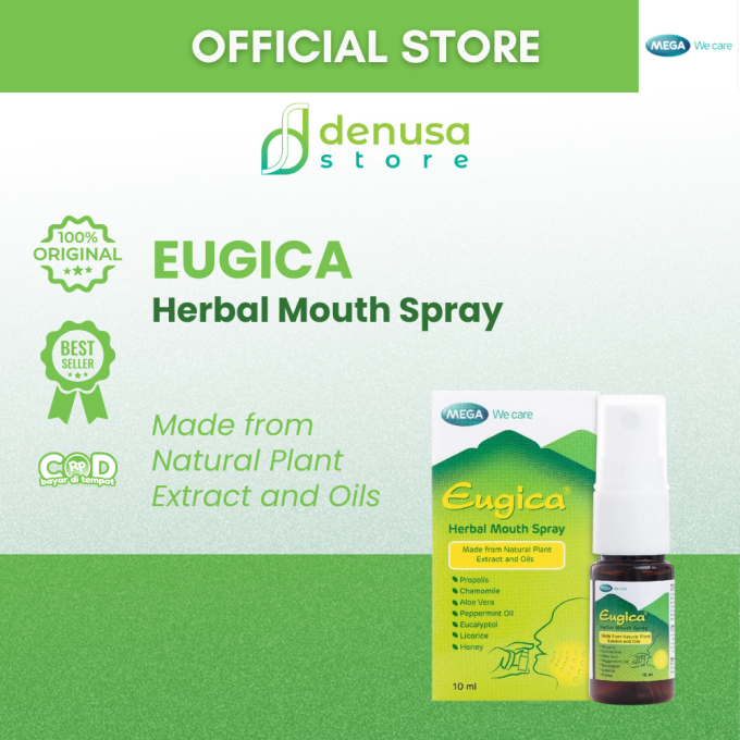 MEGA We Care Eugica Herbal Mouth Spray 10 ml