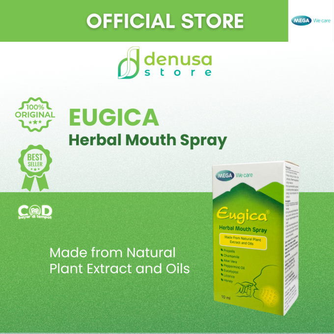 MEGA We Care Eugica Herbal Mouth Spray 10 ml