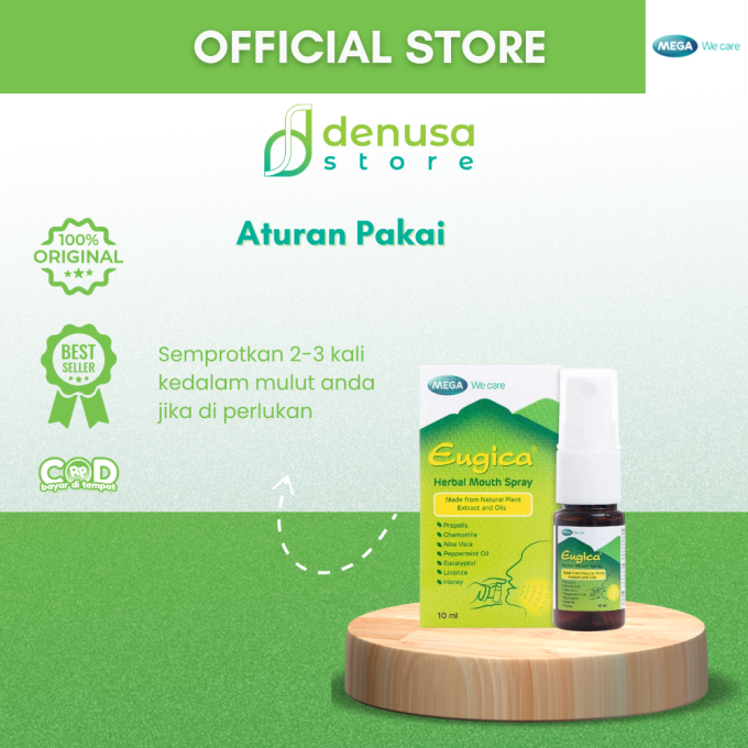 MEGA We Care Eugica Herbal Mouth Spray 10 ml