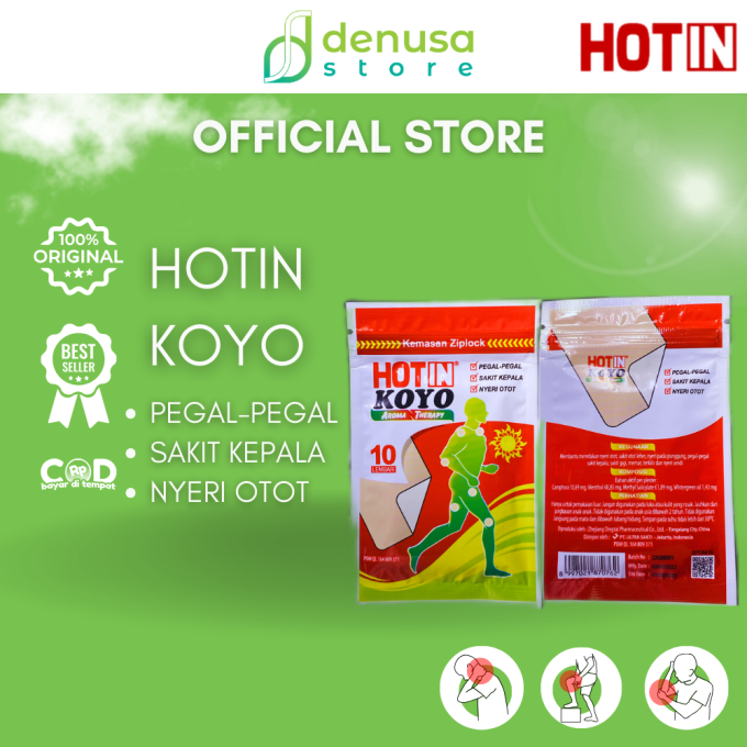 HOTIN Koyo Aroma Therapy 1 Sachet isi 10 lembar