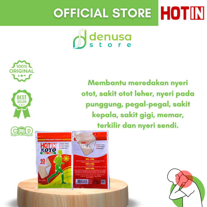 HOTIN Koyo Aroma Therapy 1 Sachet isi 10 lembar