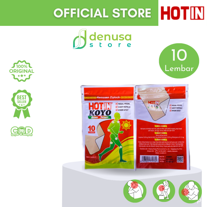 HOTIN Koyo Aroma Therapy 1 Sachet isi 10 lembar
