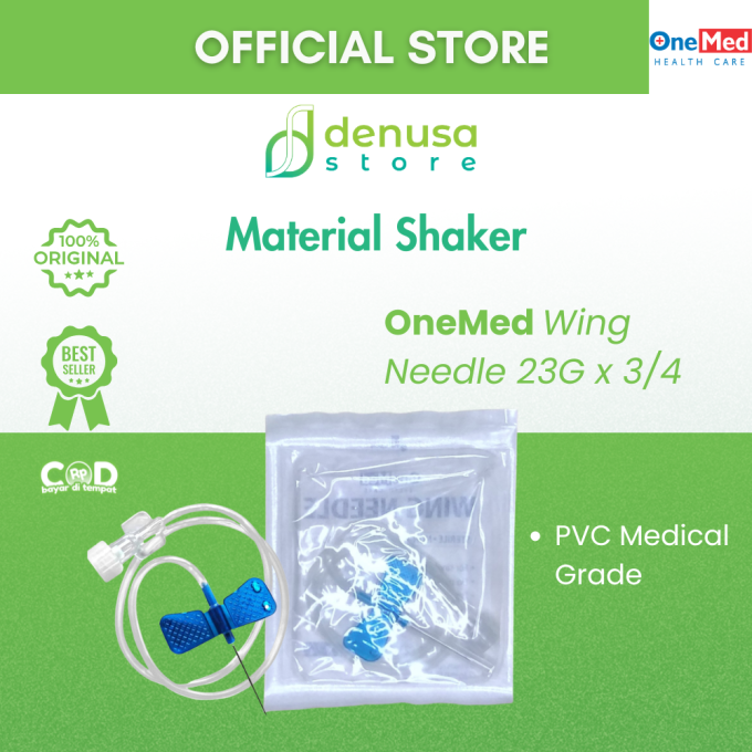 OneMed Wing Needle 23G x 3/4