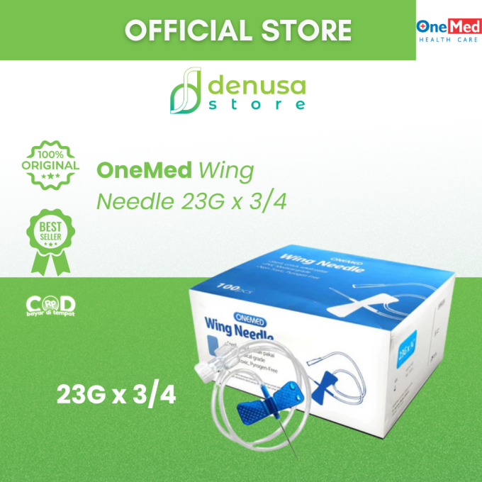 OneMed Wing Needle 23G x 3/4
