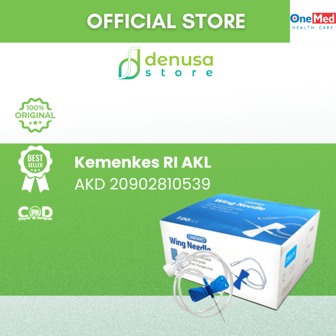 OneMed Wing Needle 23G x 3/4