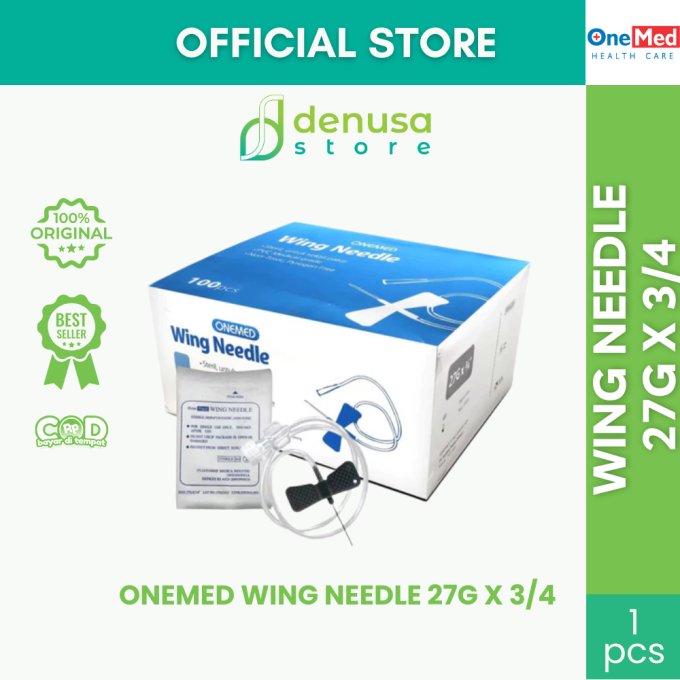 OneMed Wing Needle 27G x 3/4