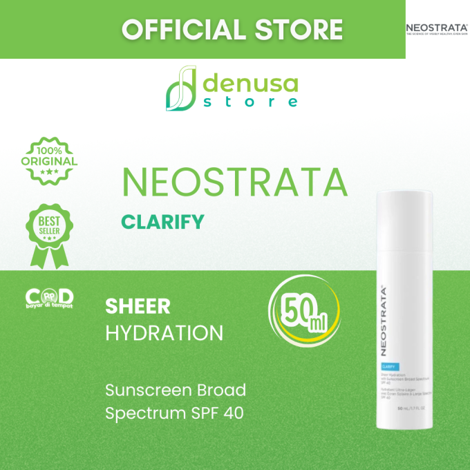Neostrata Clarify Sheer Hydration Sunscreen Broad Spectrum SPF 40 50 ml