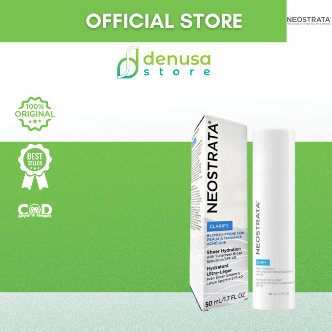 Neostrata Clarify Sheer Hydration Sunscreen Broad Spectrum SPF 40 50 ml