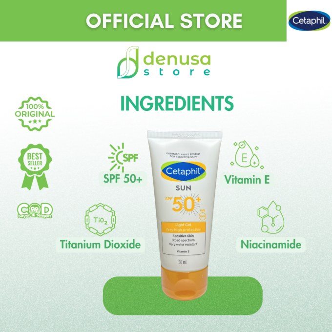 CETAPHIL SUN SPF50+ Light Gel 50 ml