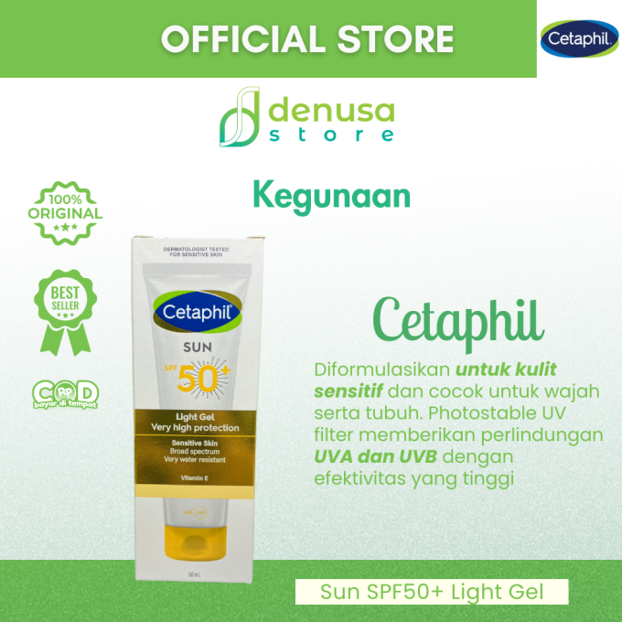 CETAPHIL SUN SPF50+ Light Gel 50 ml