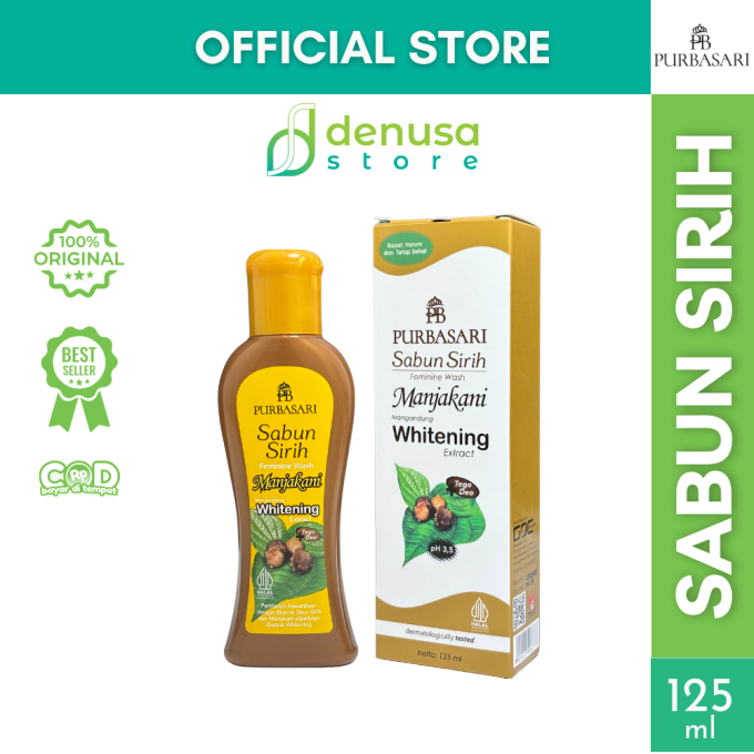 PURBASARI Sabun Sirih Feminine Wash Manjakani 125 ml