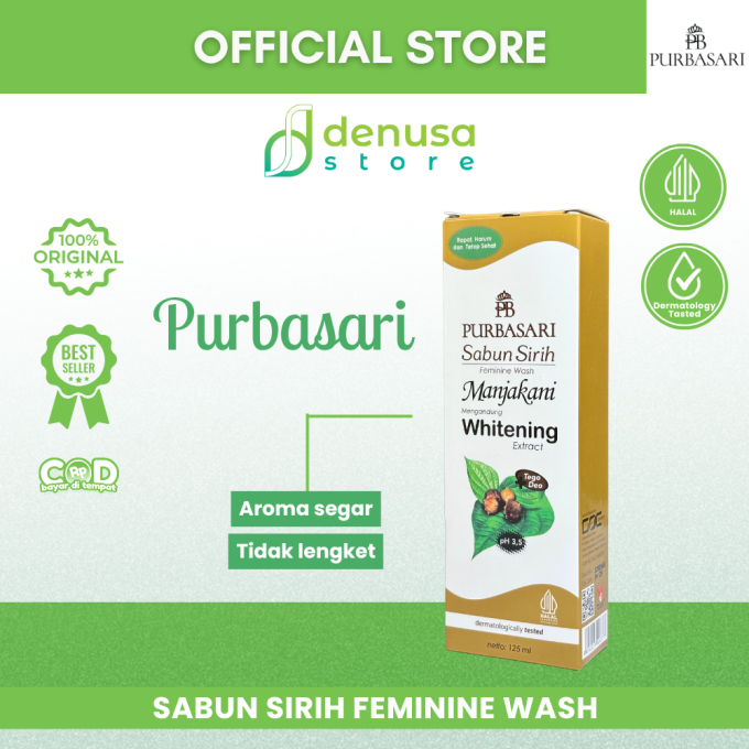 PURBASARI Sabun Sirih Feminine Wash Manjakani 125 ml