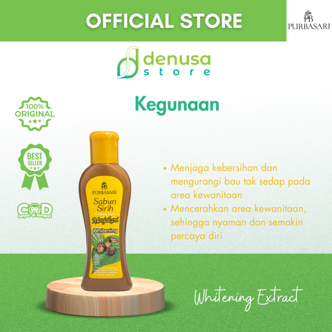 PURBASARI Sabun Sirih Feminine Wash Manjakani 125 ml