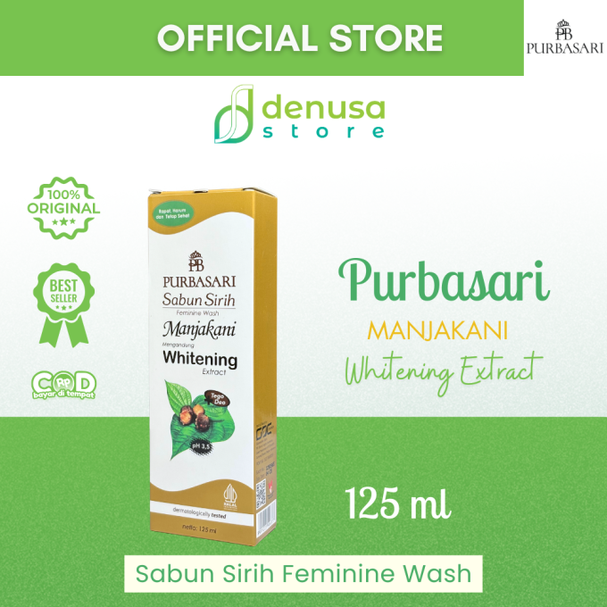 PURBASARI Sabun Sirih Feminine Wash Manjakani 125 ml