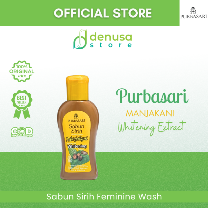 PURBASARI Sabun Sirih Feminine Wash Manjakani 60 ml