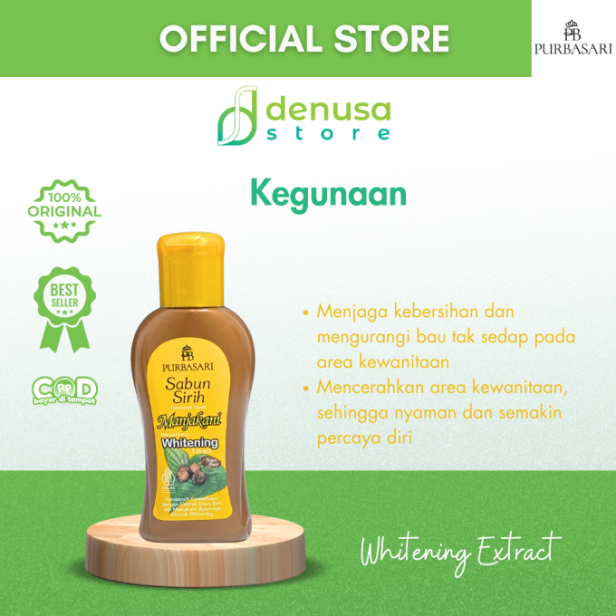 PURBASARI Sabun Sirih Feminine Wash Manjakani 60 ml