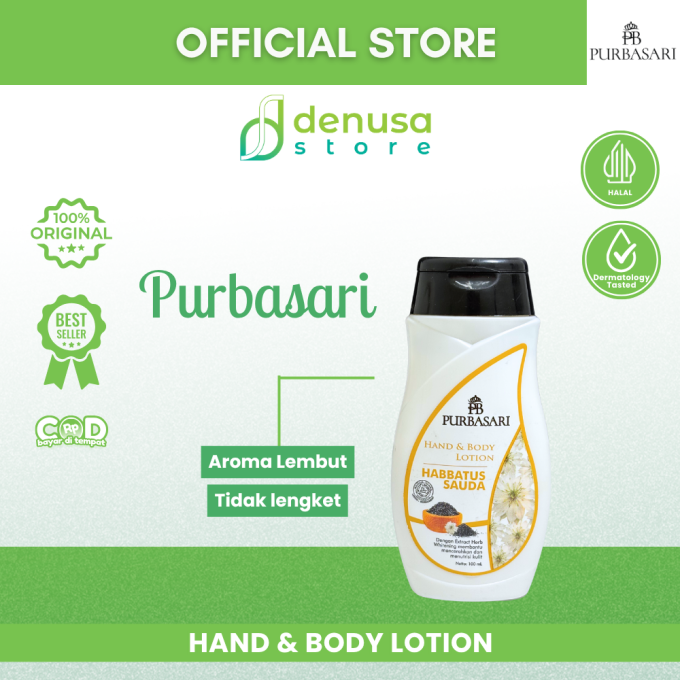 PURBASARI Hand n Body Lotion Habbatussauda 100 ml
