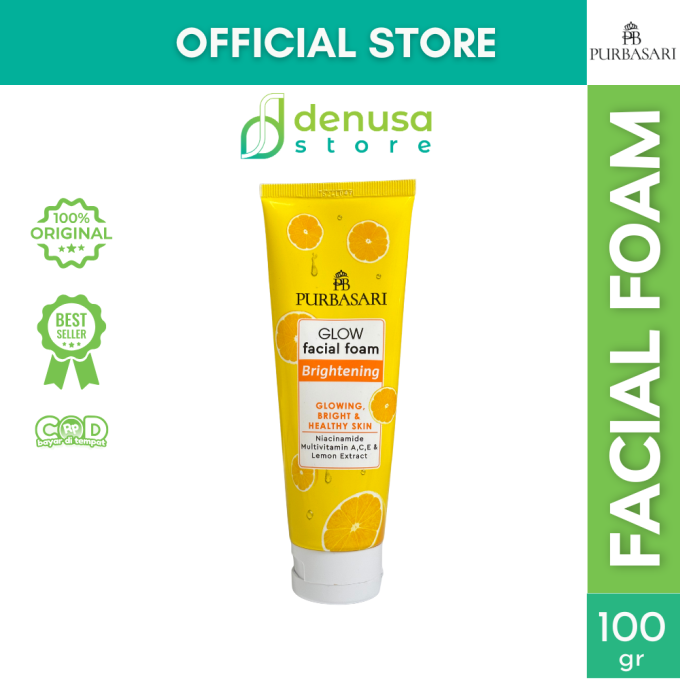 PURBASARI Glow Facial Foam Brightening 100 g