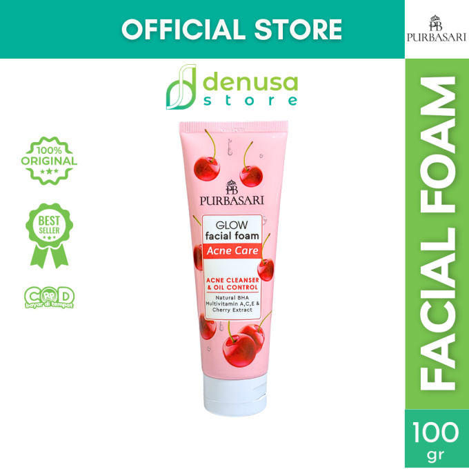 PURBASARI Glow Facial Foam Acne Care 100 g