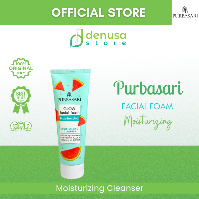 PURBASARI Glow Facial Foam Moisturizing 100 g